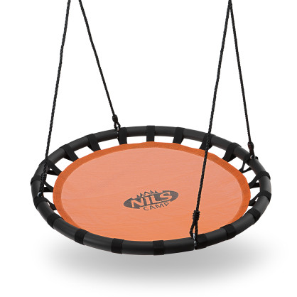 NB5034 bocianie gniazdo huśtawka pomarańczowe ŚR.100 cm nils