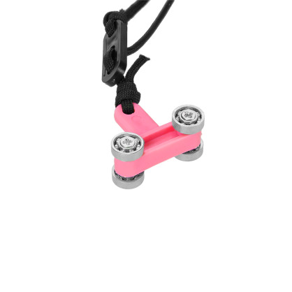 Zestaw hula hop OHA02 pink z wypustkami i obciążnikiem one fitness + pas BR160