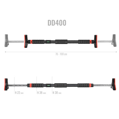 DD400 drążek rozporowy z poziomicą 70-100 cm HMS