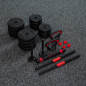 SGN140 (2 części) PRO set 6W1 zestaw ciężarów 40KG HMS SGN140 (2 części) PRO set 6W1 zestaw ciężarów 40KG HMS