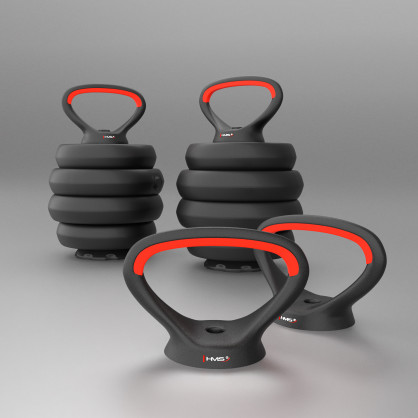 SGN140 (2 części) PRO set 6W1 zestaw ciężarów 40KG HMS
