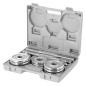 STC15 hantle sztangielki w walizce 2 x 7.5 KG chrome HMS