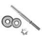 STC15 hantle sztangielki w walizce 2 x 7.5 KG chrome HMS STC15 hantle sztangielki w walizce 2 x 7.5 KG chrome HMS