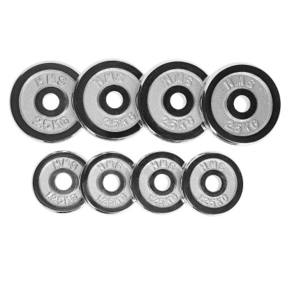STC20 hantle sztangielki w walizce 2 x 10 KG chrome HMS