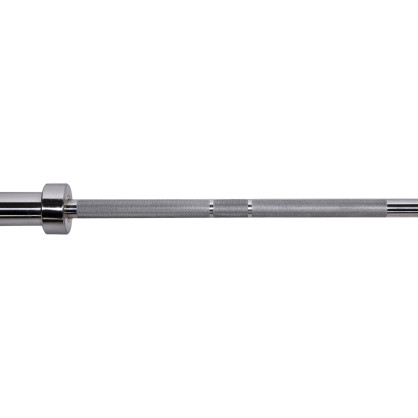 GO900 gryf olimpijski 20KG 2200MM HMS premium + ZG1500 silver zaciski lock jaw (2 szt)