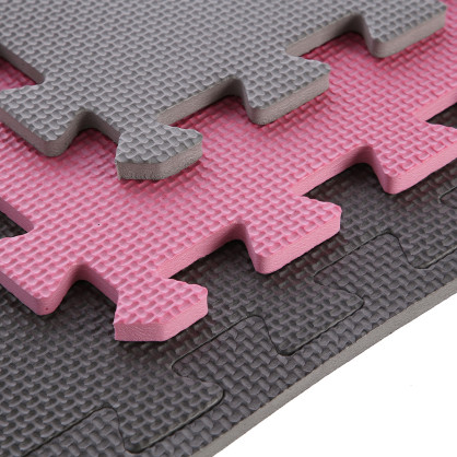 MP10 mata puzzle multipack PINK-GREY 9 elementów 10MM one fitness