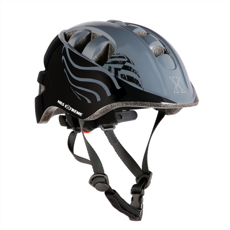 MTW08 czarny rozm. s (51-57CM) kask dziecięcy nils extreme