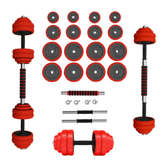 SGGX30 sztangielki gumowane 30KG HMS