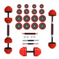 SGGX30 sztangielki gumowane 30KG HMS SGGX30 sztangielki gumowane 30KG HMS