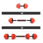 SGGX30 sztangielki gumowane 30KG HMS SGGX30 sztangielki gumowane 30KG HMS