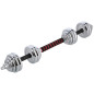STC30 SZTANGIELKI-SZTANGA w walizce chrom 2x15KG HMS STC30 SZTANGIELKI-SZTANGA w walizce chrom 2x15KG HMS