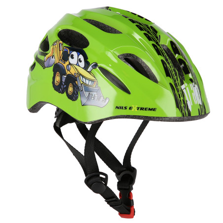 MTW01 LED ZIELONY ROZM. S (44-50 cm) KASK NILS EXTREME