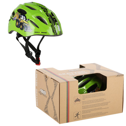 MTW01 led zielony rozm. s (44-50 cm) kask nils extreme