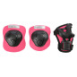 MTW01+H210 różowy rozm. xs kask z ochraniaczami zestaw nils extreme MTW01+H210 różowy rozm. xs kask z ochraniaczami zestaw nils extreme