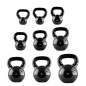 KNV20 black kettlebell żeliwny pokryty winylem HMS KNV20 black kettlebell żeliwny pokryty winylem HMS