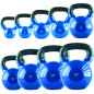 KNV32 blue kettlebell żeliwny pokryty winylem HMS KNV32 blue kettlebell żeliwny pokryty winylem HMS