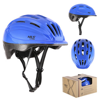 MTV62J niebieski rozm. S(48-52CM) kask dziecięcy nils extreme