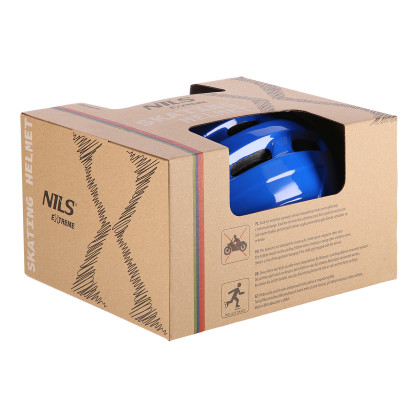 MTV62J niebieski rozm. S(48-52CM) kask dziecięcy nils extreme