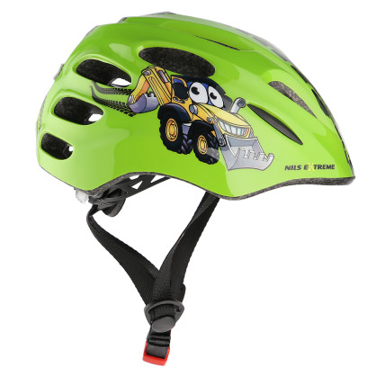 MTW01 led zielony rozm. xxs (42-48 cm) kask nils extreme