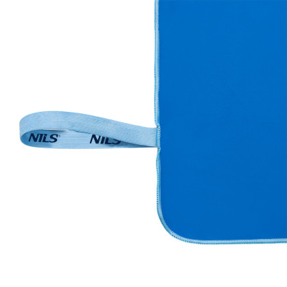 NCR12 NIEBIESKI RĘCZNIK Z MIKROFIBRY 180x100 cm NILS CAMP
