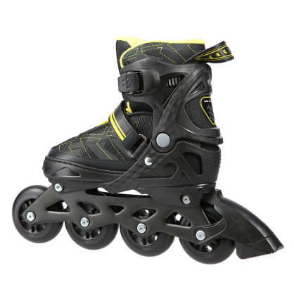 NA11002 czarno/żółte rozm. s (31-34) łyżworolki nils extreme