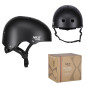 MR290+H230 kask z ochraniaczami zestaw czarny rozm. m nils extreme