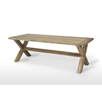 stół ogrodowy drewniany TEAK LYON 240 CM
