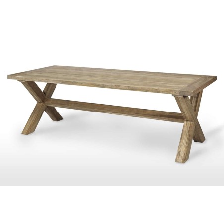 stół ogrodowy drewniany TEAK LYON 300 CM