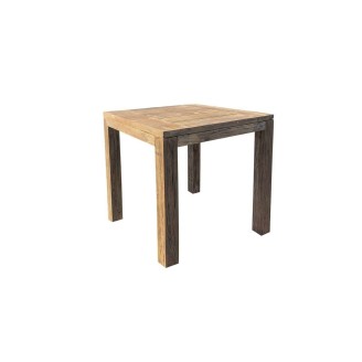 stół ogrodowy drewniany TEAK NIMES 80CM