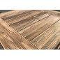 stół ogrodowy drewniany TEAK NIMES 100CM