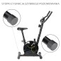 RM8740 black rower magnetyczny one fitness