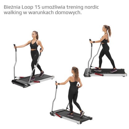 LOOP15 bieżnia elektryczna do nordic walking HMS