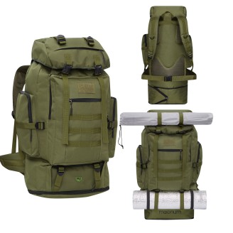 NC1785 plecak taktyczny zielony magnum 100L nils camp