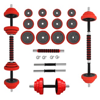 SGGX20 sztangielki gumowane 20KG HMS