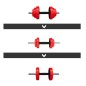 SGGX20 sztangielki gumowane 20KG HMS SGGX20 sztangielki gumowane 20KG HMS