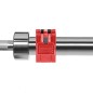 GOP220 PRO + ZG1000R zaciski lock gryf prosty olimpijski 20KG 2200MM HMS