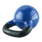 KNV16 blue kettlebell żeliwny pokryty winylem HMS