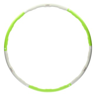 HHP003 GREEN-GREY hula hop 1,5KG 100CM HMS