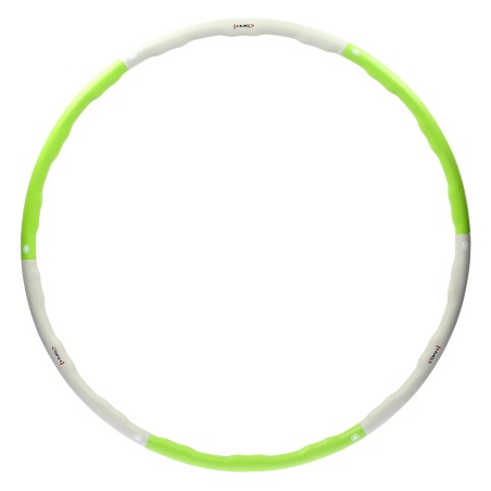 HHP003 GREEN-GREY hula hop 1,5KG 100CM HMS