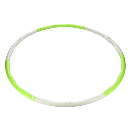 HHP003 GREEN-GREY hula hop 1,5KG 100CM HMS