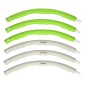 HHP003 GREEN-GREY hula hop 1,5KG 100CM HMS