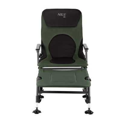 NC1802 fotel wędkarski z podnóżkiem nils camp