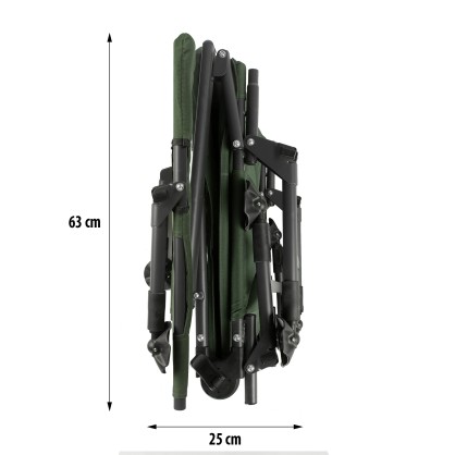 NC1802 fotel wędkarski z podnóżkiem nils camp