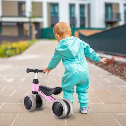 RB002 pink rowerek biegowy nils fun