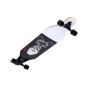 Longboard SKULL2 wood skate nils extreme