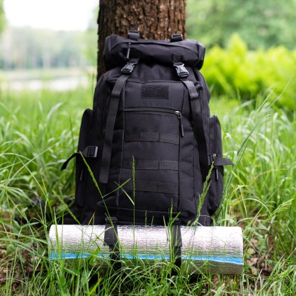 NC1785 plecak taktyczny czarny magnum 100L nils camp