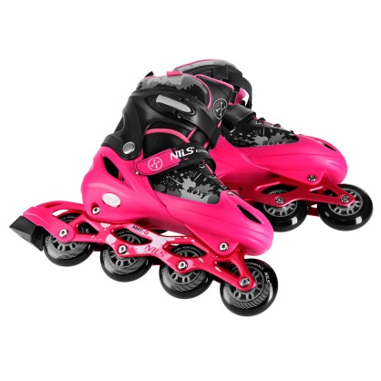 NA18137A łyżworolki roxy różowe rozm.s (31-34) nils extreme