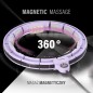 Zestaw hula hop magnetyczny violet HHM13 z licznikiem HMS + pas wyszczuplający BR163 black Zestaw hula hop magnetyczny violet HHM13 z licznikiem HMS + pas wyszczuplający BR163 black