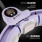 Zestaw hula hop magnetyczny violet HHM13 z licznikiem HMS + pas wyszczuplający BR163 black Zestaw hula hop magnetyczny violet HHM13 z licznikiem HMS + pas wyszczuplający BR163 black