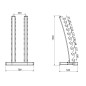 TPC SET ZESTAW TALERZY OLIMPIJSKICH POLIURETANOWYCH 2 x 2.5 - 25 KG CPU - 155KG HMS TPC SET ZESTAW TALERZY OLIMPIJSKICH POLIURETANOWYCH 2 x 2.5 - 25 KG CPU - 155KG HMS